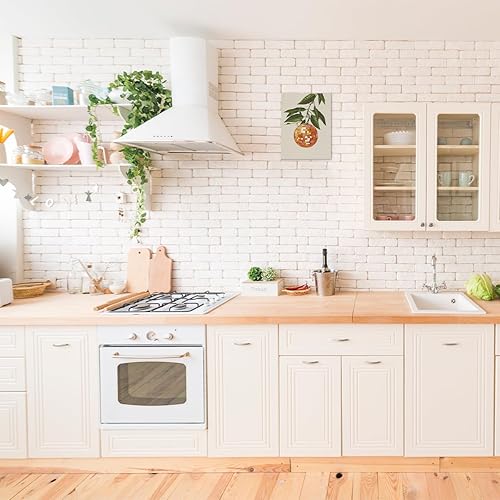 Miniatura 5 de Preppy - Lienzo de bola de discoteca naranja para decoración de pared, cocina, bar, carrito, decoración de artículos preparados, obras de arte