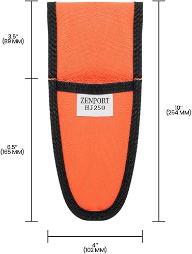 Miniatura 5 de Zenport HJ250 Pruner Sheath Belt Clip, Red