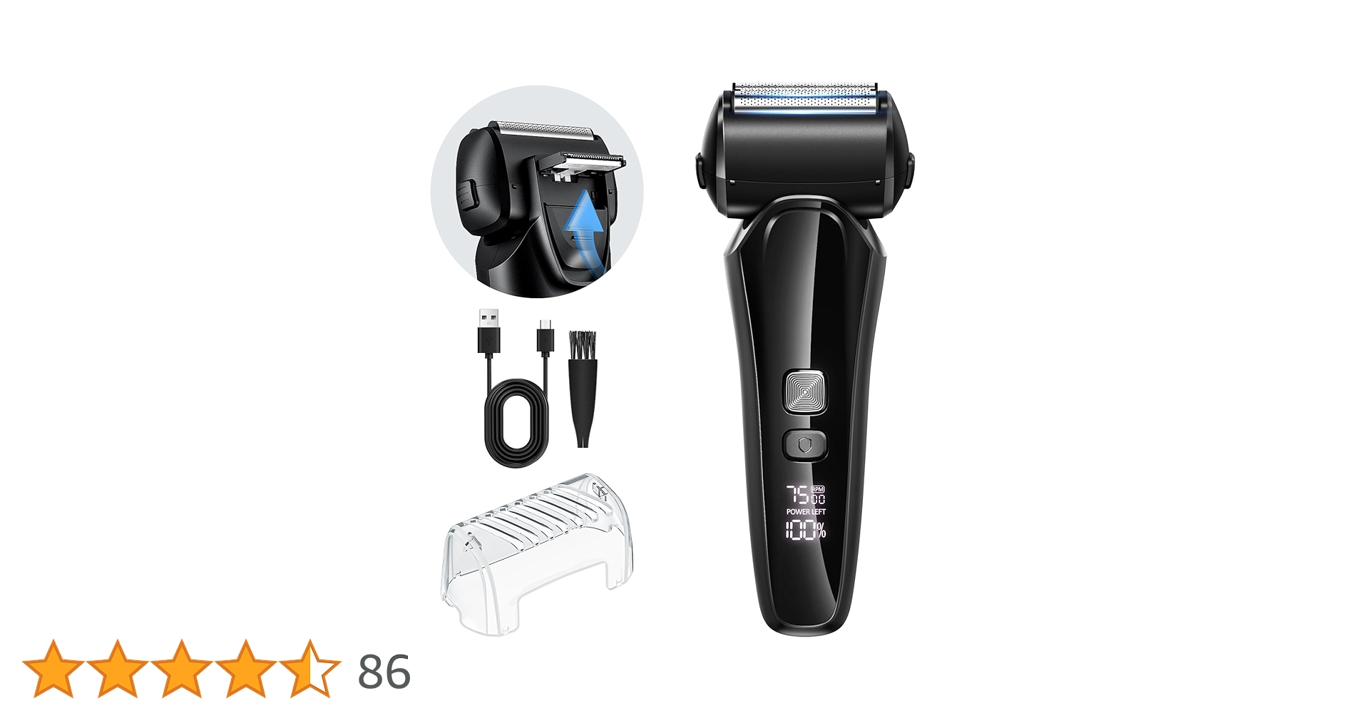 電気カミソリ fujiiyaku_b1v919he