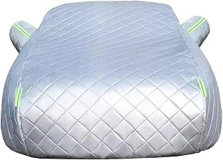 Car Cover Hail Protection Padded Compatible with mini Coop-r 5 Doors 2013-2024, Full Window Coverage Car Hood,Hail Impact Protection,Rainproof and Sunshade,Night Reflective-ac296
