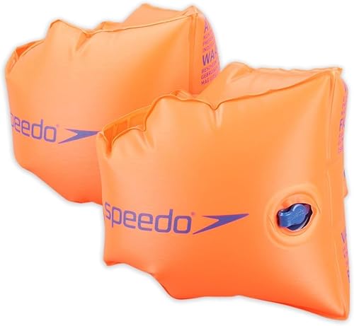 Speedo Unisex Manguitos de natación inflables | Aprender a Nadar | Flotador | Natación de niños Orange 0-2