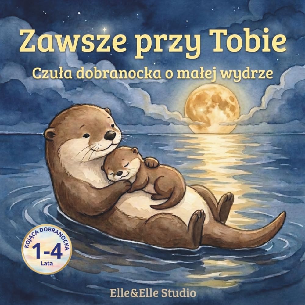 Zawsze przy Tobie: Czuła książka na dobranoc malowana akwarelami. Opowieść o bliskości, emocjach i wyciszeniu przed snem