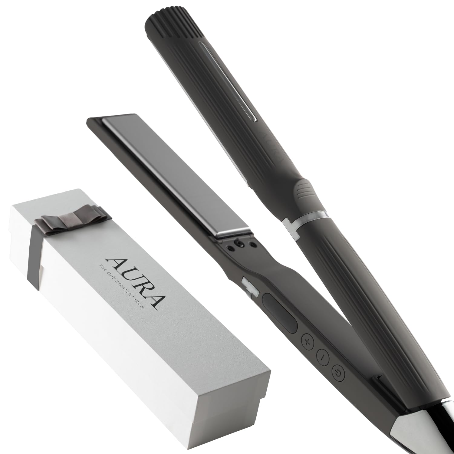 Amazon | AURA ストレート ヘアアイロン プロ仕様 24mm カシミヤ