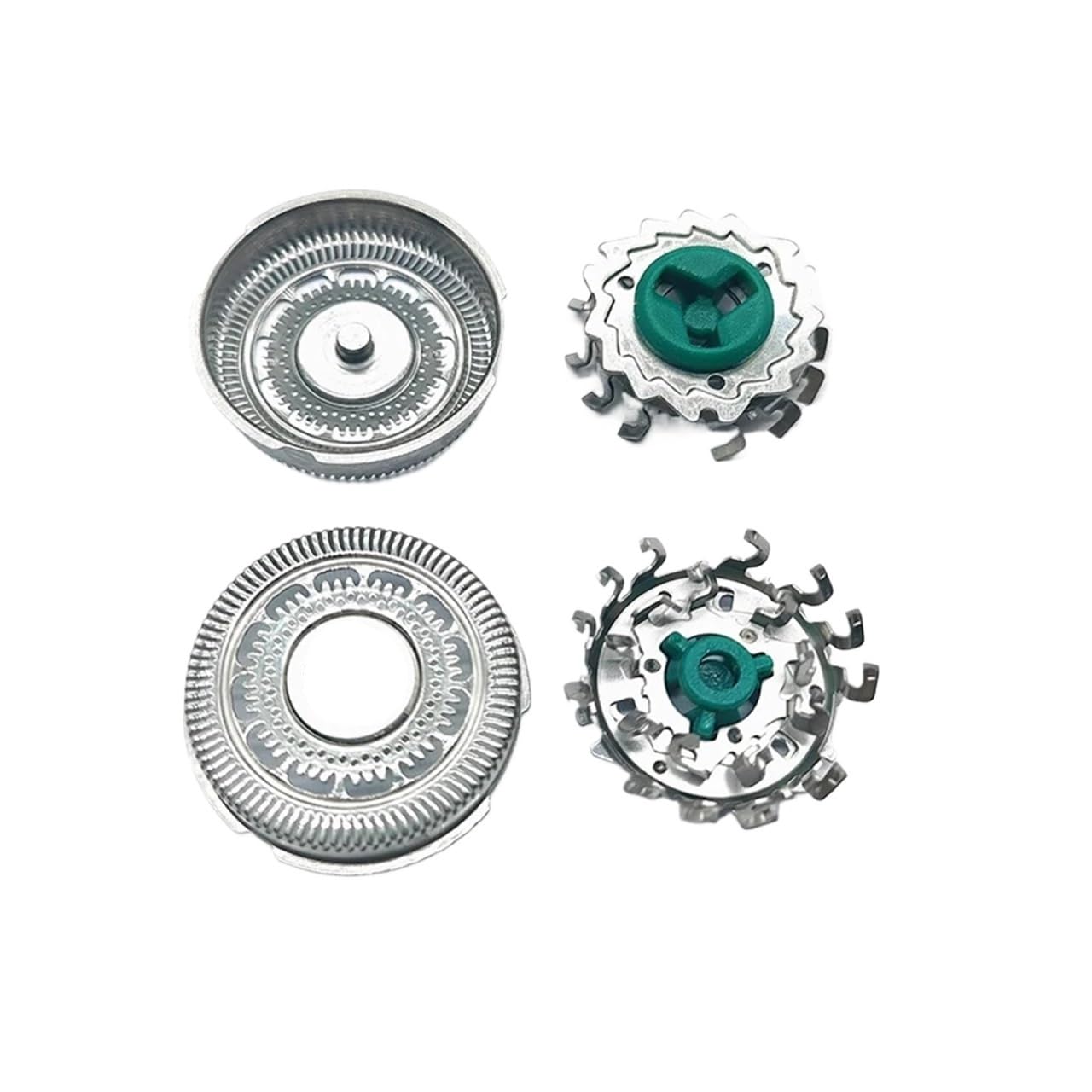 3 Stück SH90 Rasierklingen-Ersatzkopf for Rasierer Old S9000 S9090 S9031 S9111 S9151 S9152 S9181 S9311 und 1 Stück Bürste