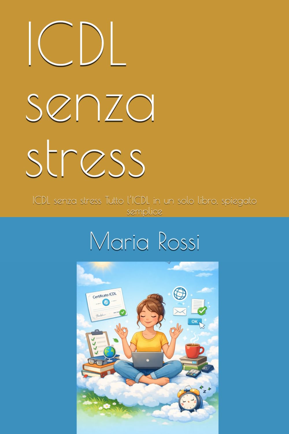 ICDL senza stress: ICDL senza stress Tutto l’ICDL in un solo libro, spiegato semplice