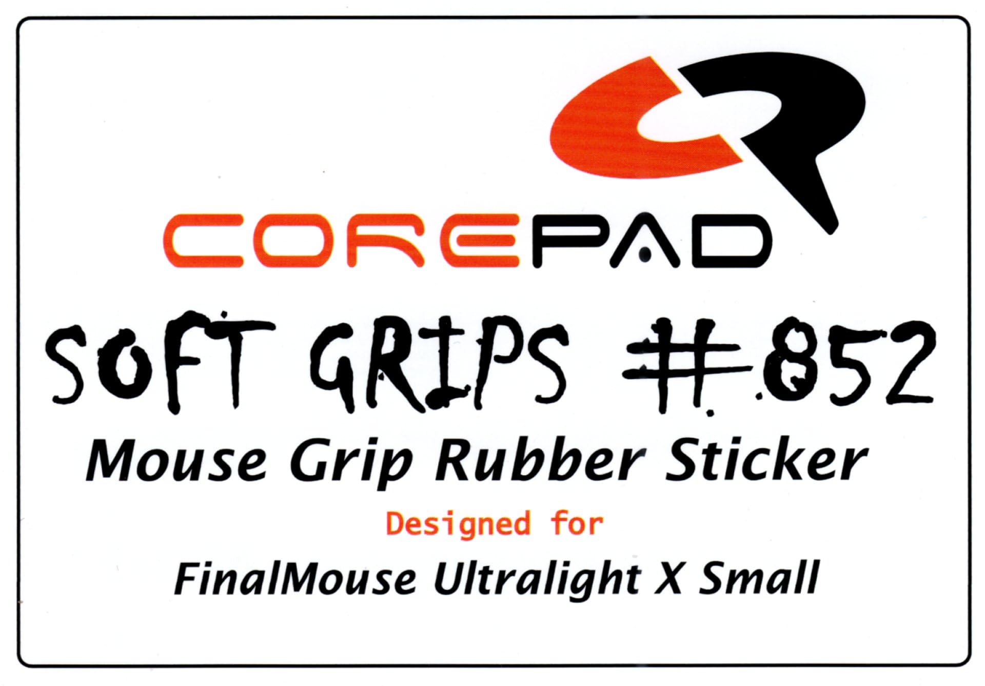 Amazon | Corepad Soft Grips FinalMouse Ultralight X Small Cheetah 