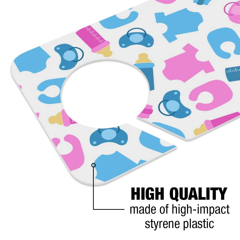 GRAPHICS & MORE Cute Baby Things Pattern Plastic Door Knob Hanger Sign