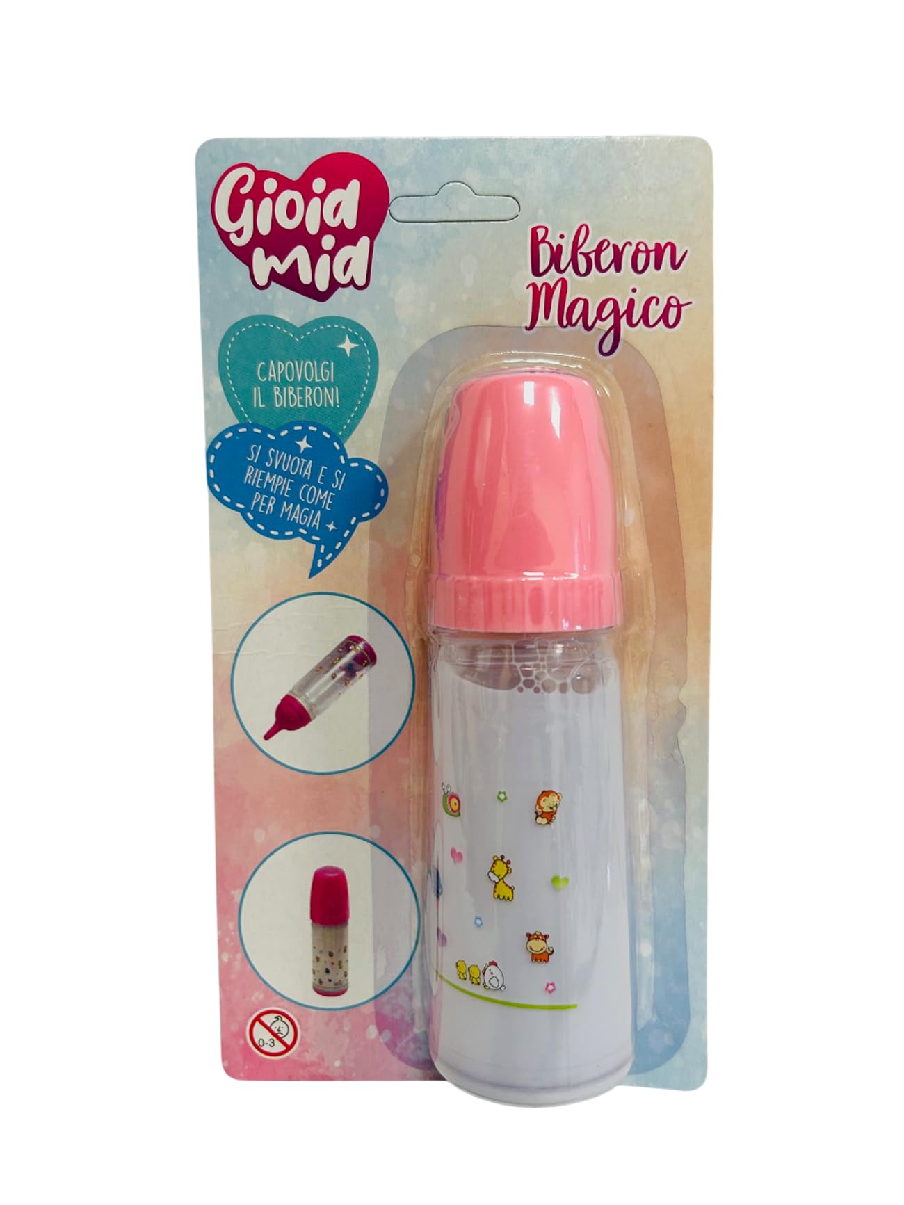 Biberon Magico per Bambole Biberon Latte Giocattolo Accessori per Bambole Mamme per Bambini Biberone Giocattolo con Latte Magico Bottiglie Poppatoio Tettarella per Bambolotti (a)