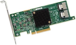 LSI Logic Controller Card LSI00301 SAS 9207-8i 8Port Internal SAS/SATA 6Gb/s PCI Express Single Retail