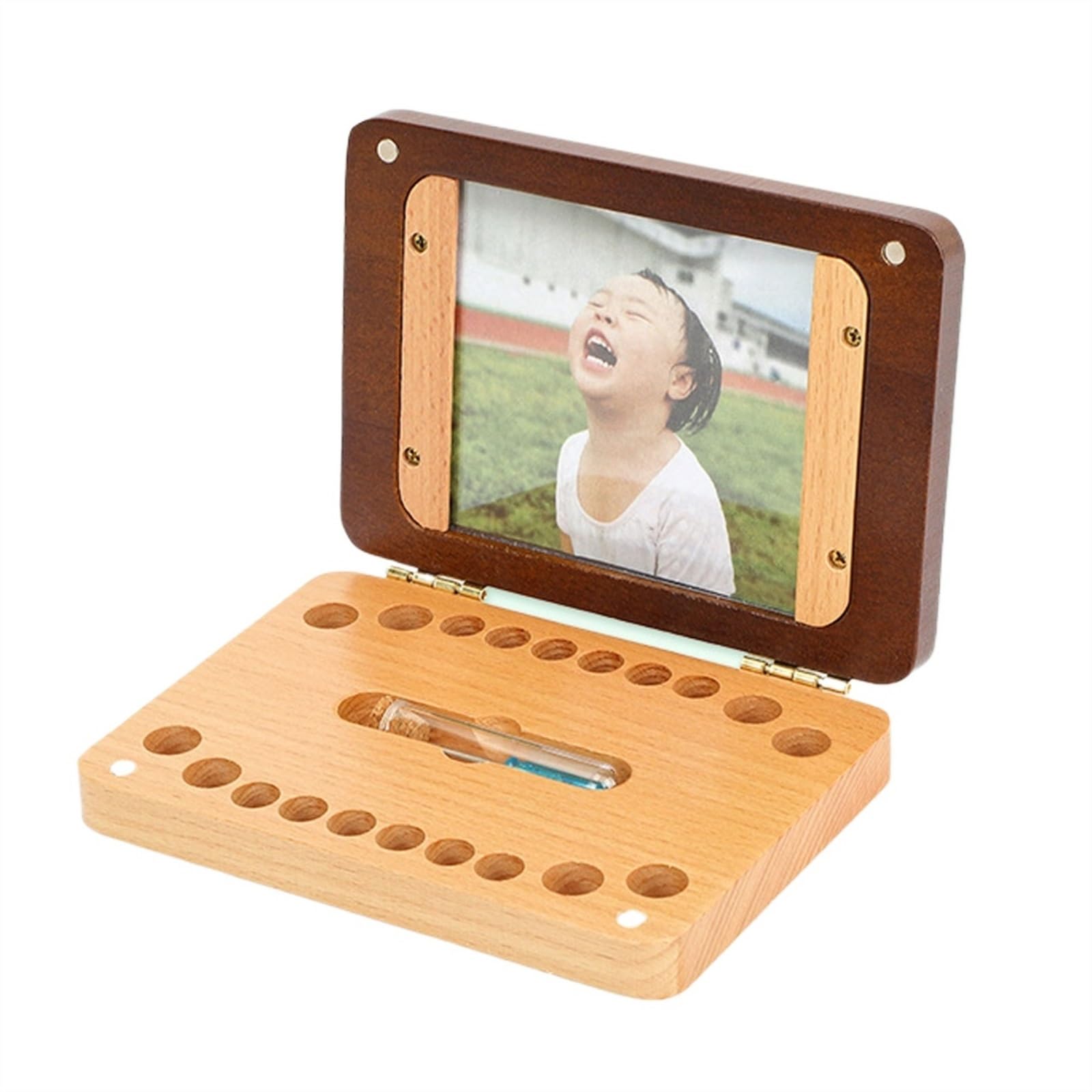 Boîte de fée des dents pour immortaliser les souvenirs d'enfance et cheveux fœtaux