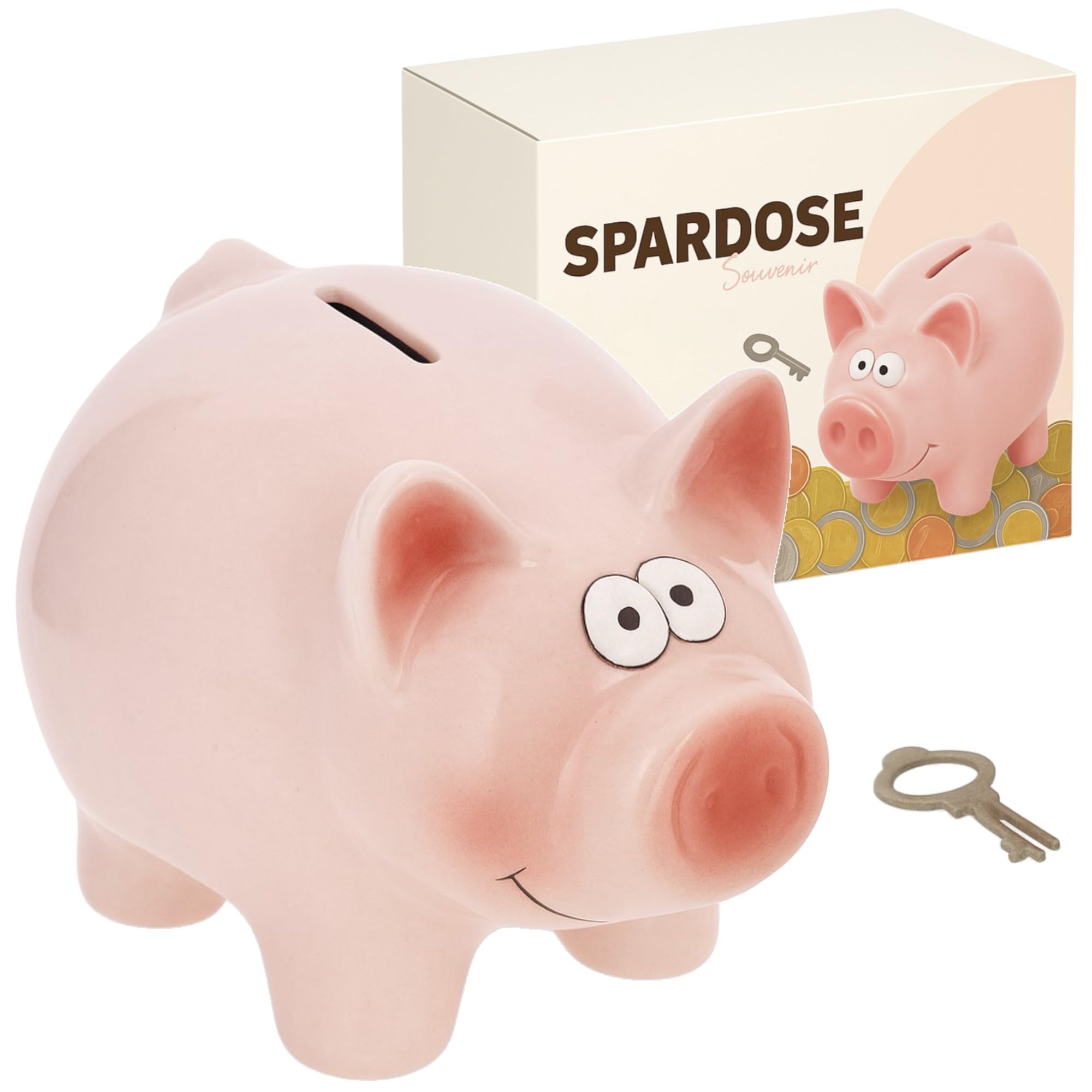 B-living Fotolijst, spaarpot, 15 x 15 x 4 cm, geldbox met 5