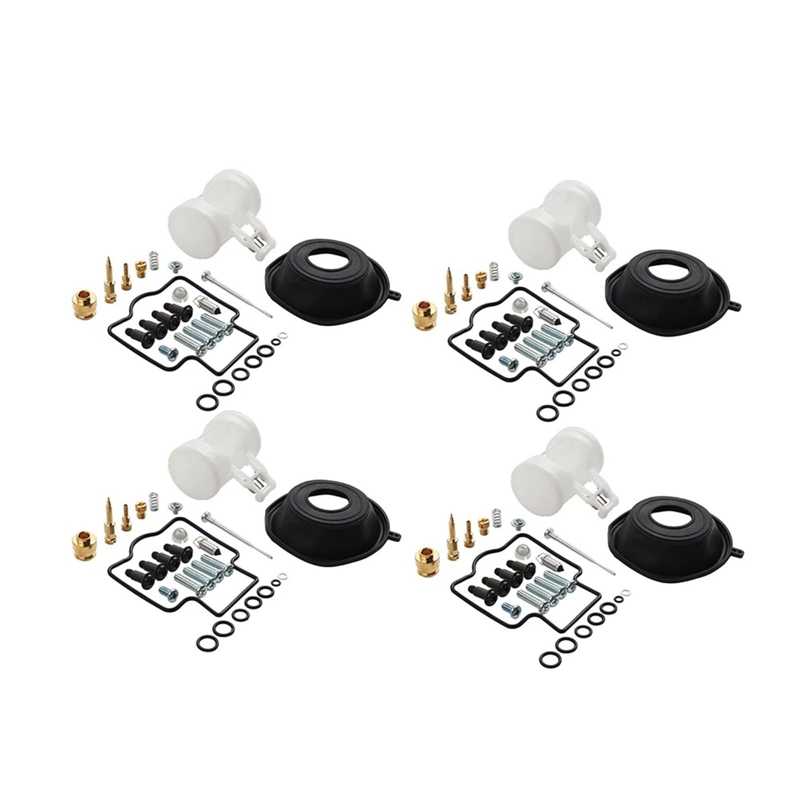 Kit De Reparación Carburador para Motocicleta 4 Unidades para Kawasaki para ZX1100C para ZX1100D para Ninja para ZX11 para ZX1200C para ZZR1200