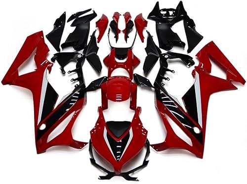 Miniatura 2 de WYNMOTO Carenados completos rojos y negros compatibles con Honda CBR650R 2019 2020 2021 Kit de carenado CBR 650R 19 20 21 CBR650R Kits de carenado
