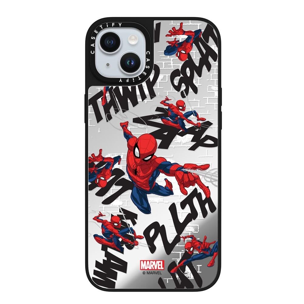 Amazon.com: CASETiFY Mirror iPhone 15 Plus Case [Spider-Man Co-Lab