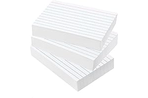300 pcs Index Cards 3x5 Ruled: Note-Taking Powerhouse
