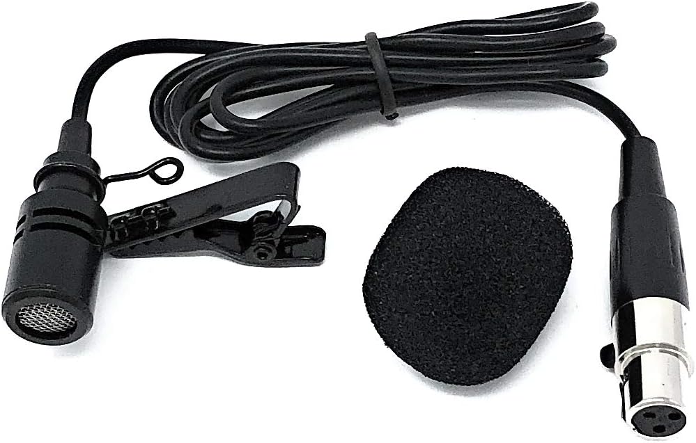 Lavalier Lapel Mic for AKG/Samson Wireless Bodypack