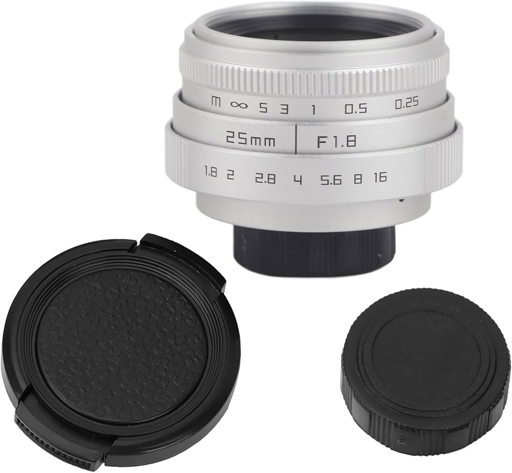 Amazon | 25mm F1.8 ミニ CCTV C マウント 広角レンズ ニコン ミラー