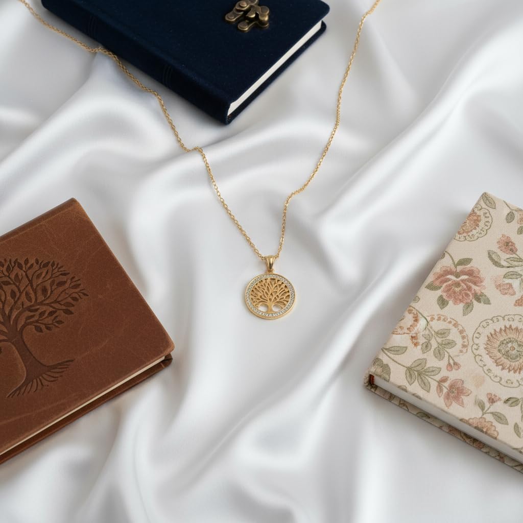 Tree of Life Pendant Necklace, Family Tree Necklace, Tree Pendant, 925 Silver Handmade Jewelry, Gift for Her - Image 7