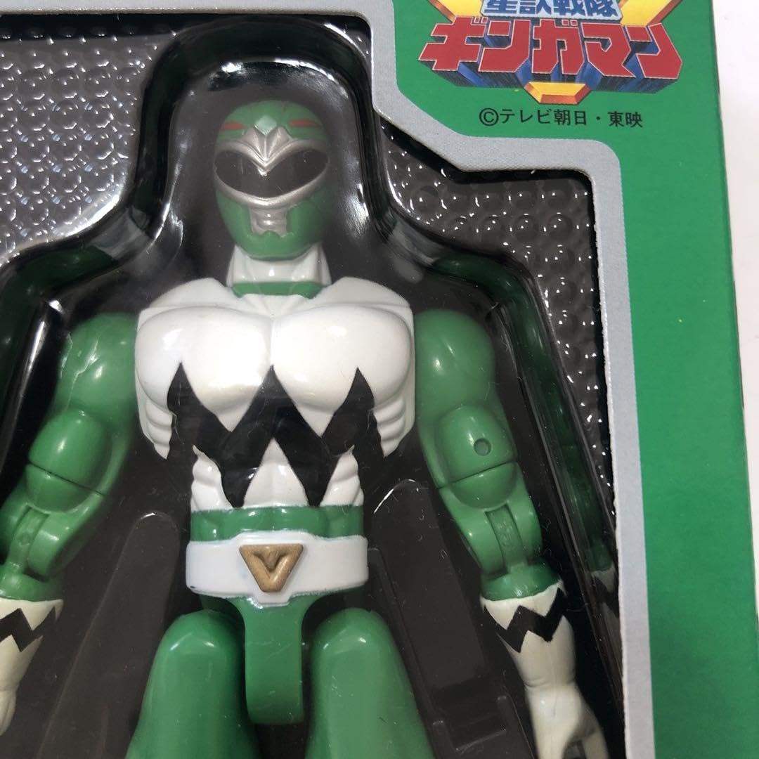 新品】 星獣戦隊ギンガマン ギンガマンヒーロー ソフビ 当時物 f622 星
