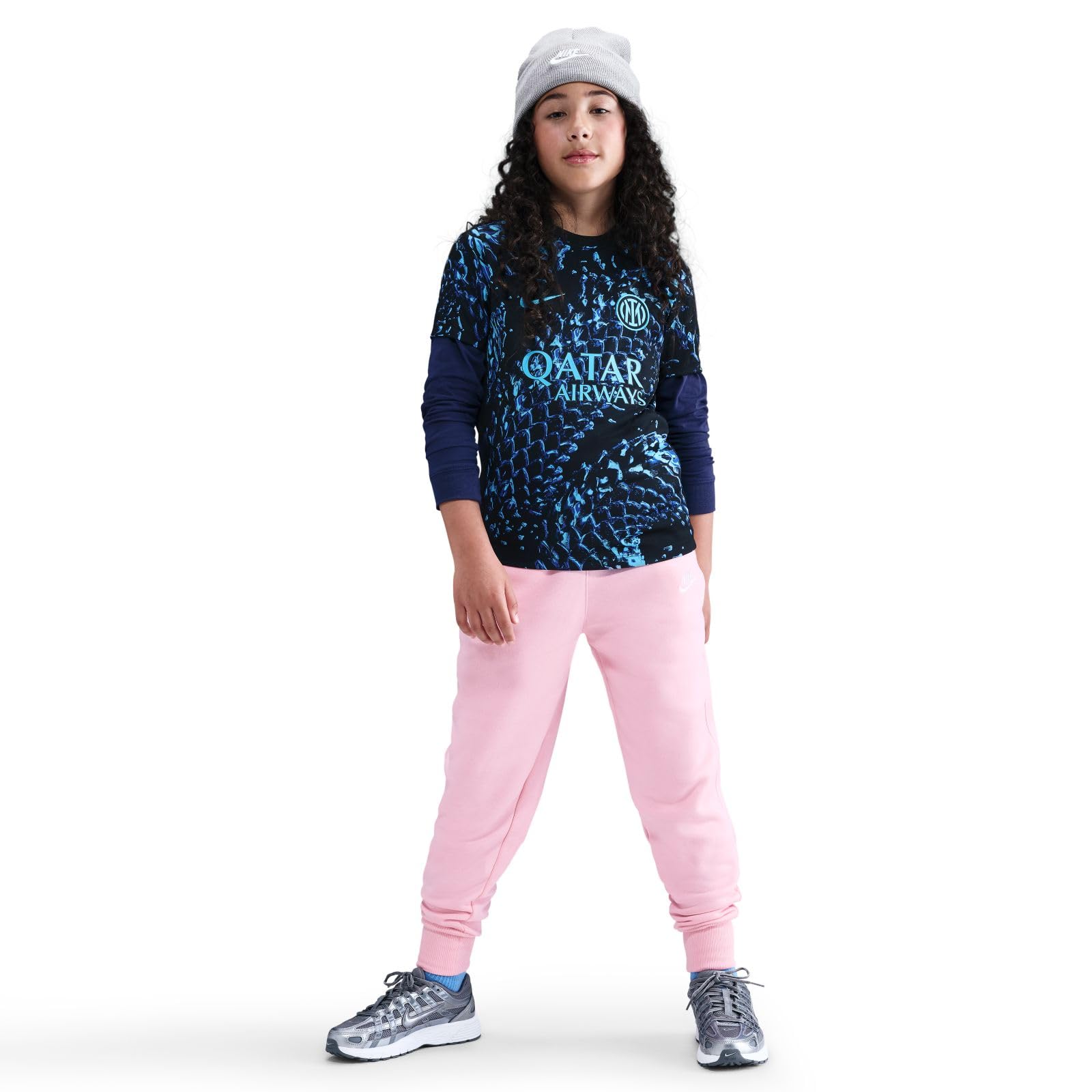 Nike Sportswear Club Fleece Passgenaue Hose mit hohem Taillenbund für ältere Kinder (Mädchen), FD2921