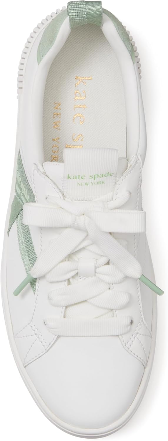 Kate Spade New York Womens Signature Lace Up Sneaker