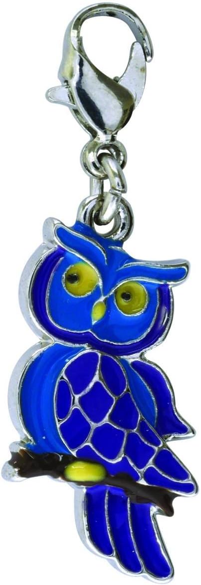 Owl Enamel Dangle Charm