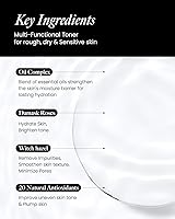 Vista 4 de SON&PARK Beauty Water Facia Mist Multi-Purpose Toner for Face & Body Oil Control Hydrating Exfoliating Skincare Daily Cleansing Booster with Rose