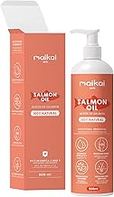 MAIKAI 100% Natural Salmon Oil for Dogs and Cats 500 ml – Rich in Omega 3 and 6 – Strengthens Joints + Immune System and Healthy Skin – Shiny Hair and More Vitality