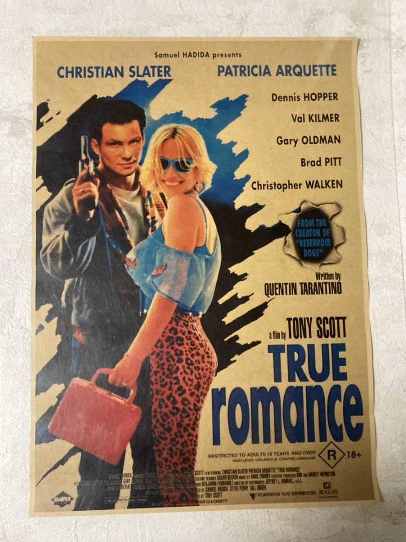 トゥルーロマンス フランス版 大型ポスターTRUE ROMANCE