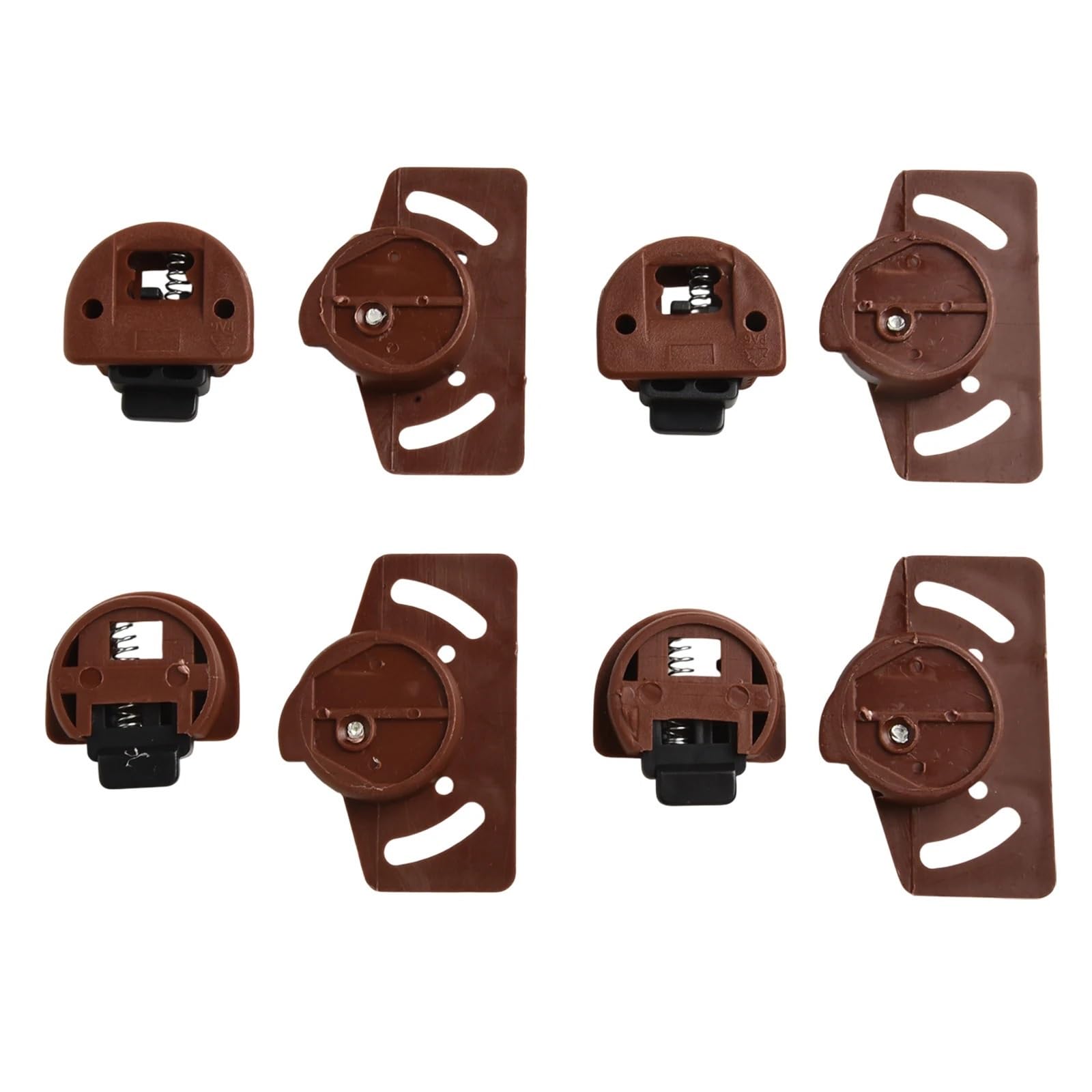 Bdfjeds One Color Sliding Door Rollers 4/8 Pair Wardrobe Sliding Door Pulley Wheel Runner Closet Moving Bottom Roller Furniture Hardware(4 Pair)
