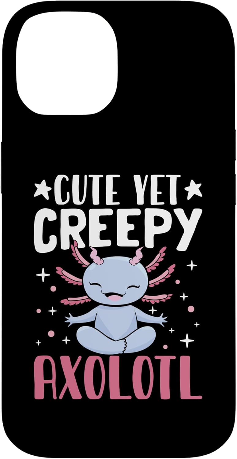 Cute Yet Creepy Axolotl Case for iPhone 11