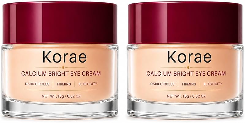 Korae Creme para a Região dos Olhos com Cálcio, 2 Unidades