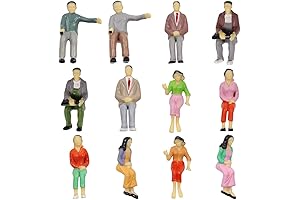 P25S 1:25 Painted Passengers Accessories for G Scale Railway Trains