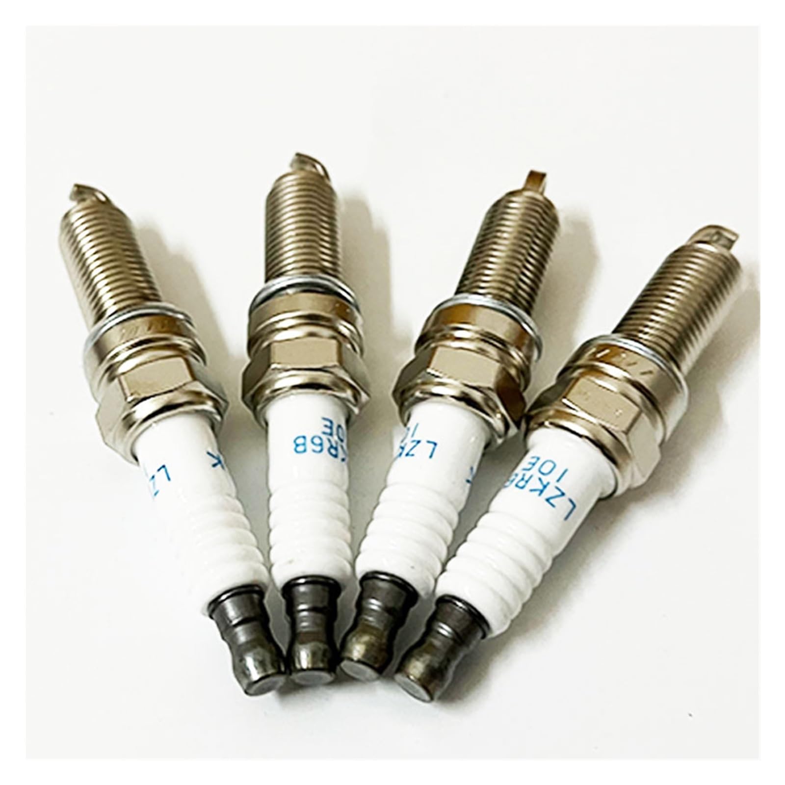 4 Pieces 18855-10060 LZKR6B10E Spark Plug Suitable for LZKR6B-10E