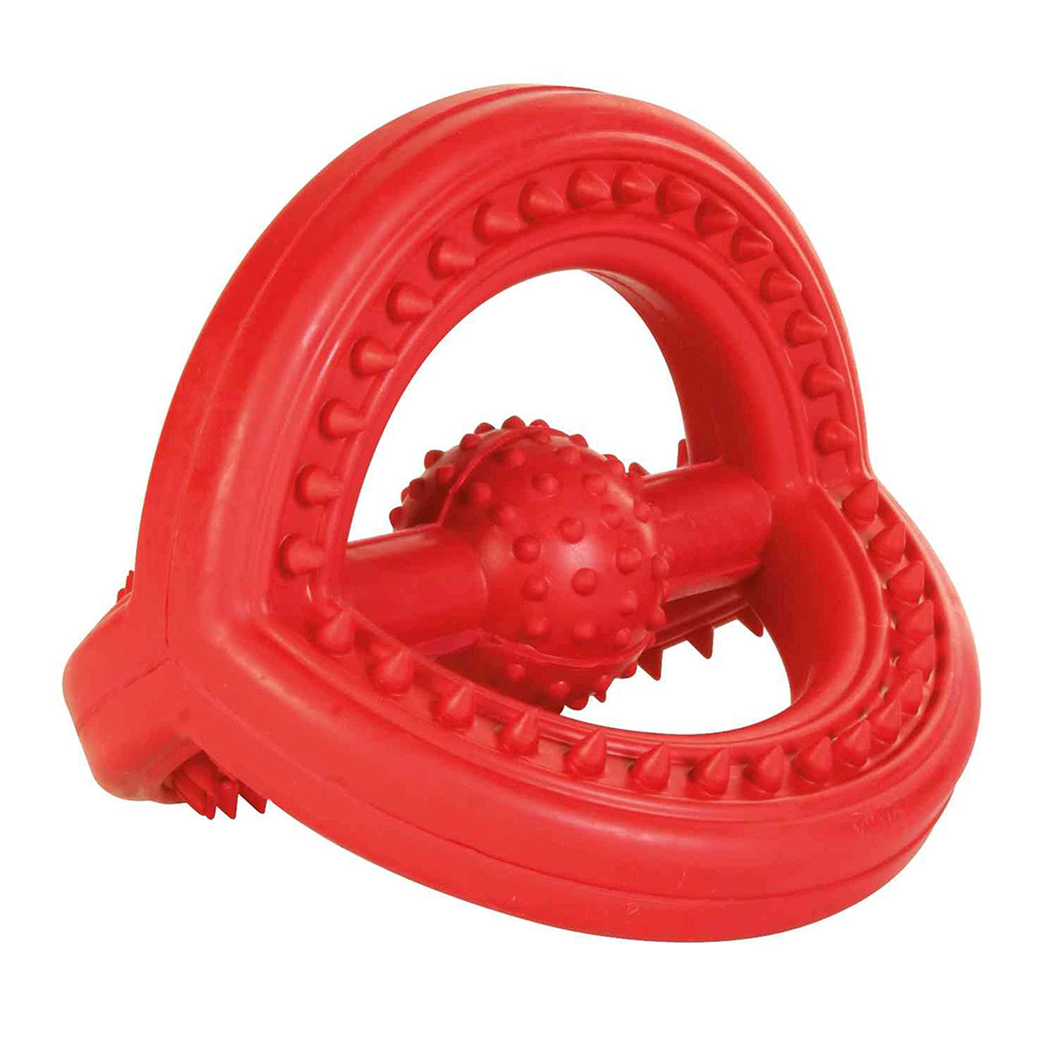 TrixieNatural Rubber Tugger Toy for Dog, 14 cm