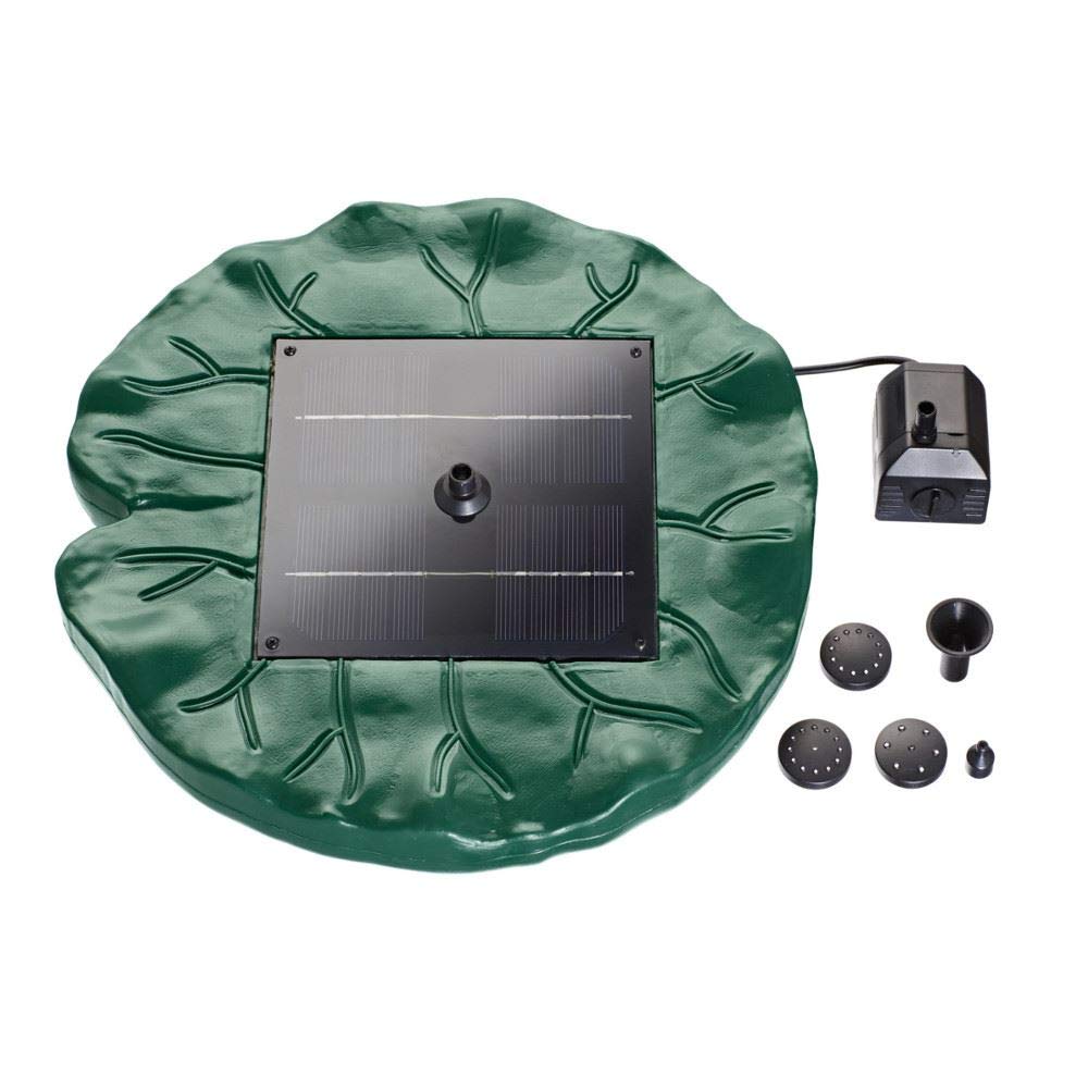 Pontec Pondosolar Lily Floating Solar Fountain from B&Q
