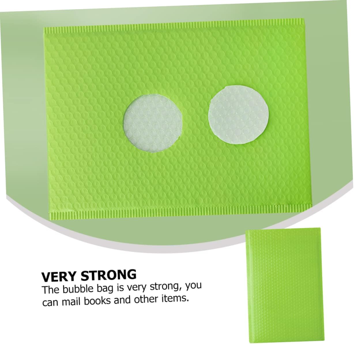 LALAFINA 20pcs Bubble Bag Thickened Shockproof Packing Pouches for Clothing Matte Film Design Po Material for Shipping and Storage