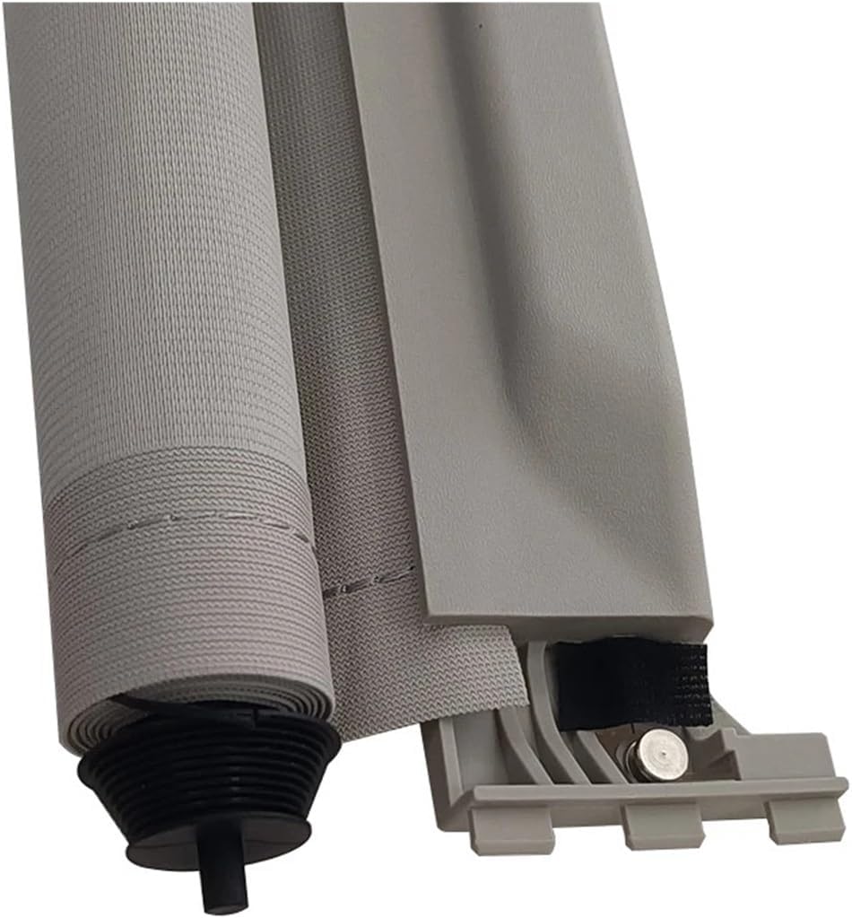 Compatible for Renault Koleos 2009-2015 Car Panorama Sunroof Sunshade Curtain Roller Blind Cover Assembly(Gray Rear)