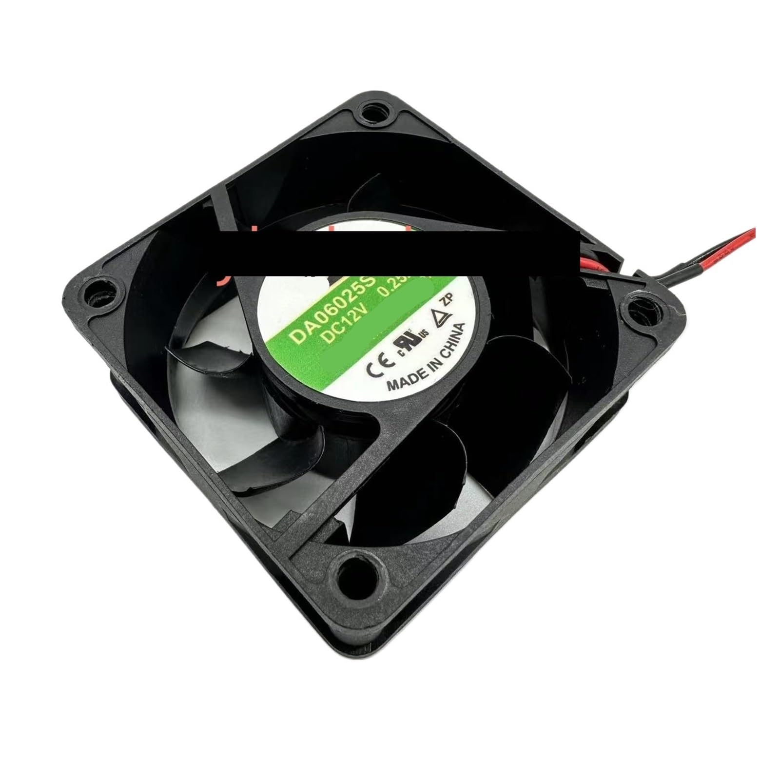 UITGVDQAT DA06025S12HA DC 12V 0.25A 60x60x25mm 2-Wire Server Cooling Fan
