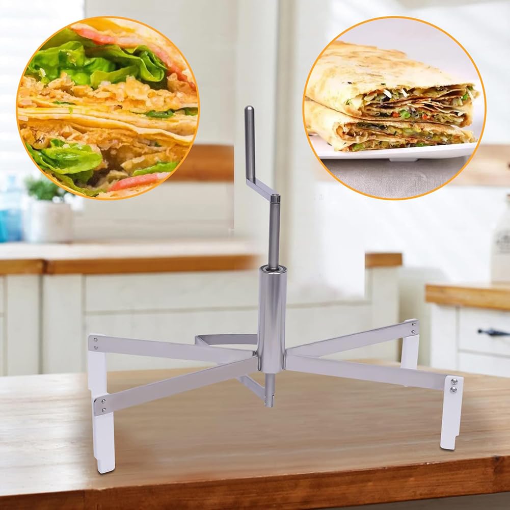 Narzędzie do roztrząsania naleśników ze stali nierdzewnej 40 cm do kuchni i restauracji, idealne do gotowania ciasta, pizzy i nie tylko