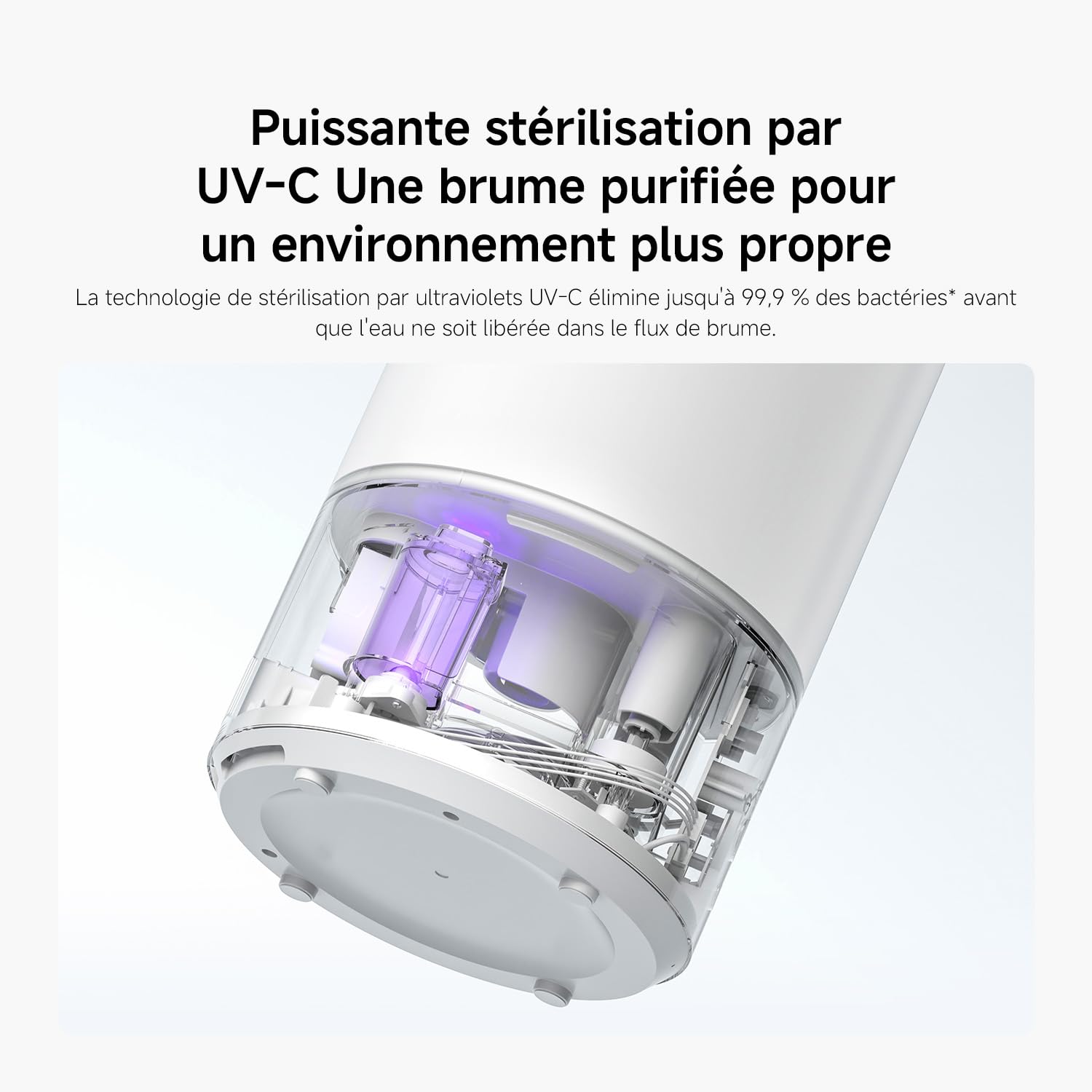Xiaomi Smart Humidifier 2, Humidificateur Brume Froide, Chambre, 4.5L