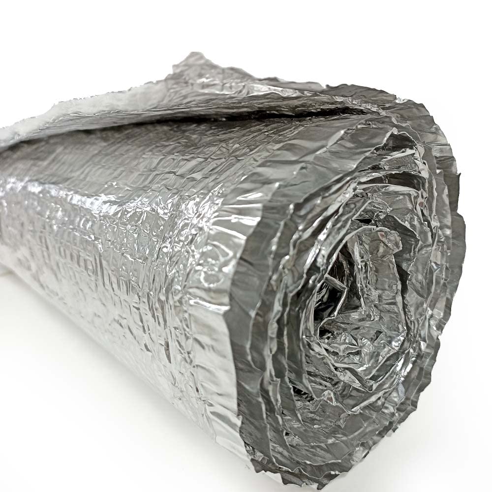 Aislamiento térmico Altas Temperaturas para interior de coches, furgonetas, caravanas (2,5m x 1m) - Rollo aislante de calor fácil colocación