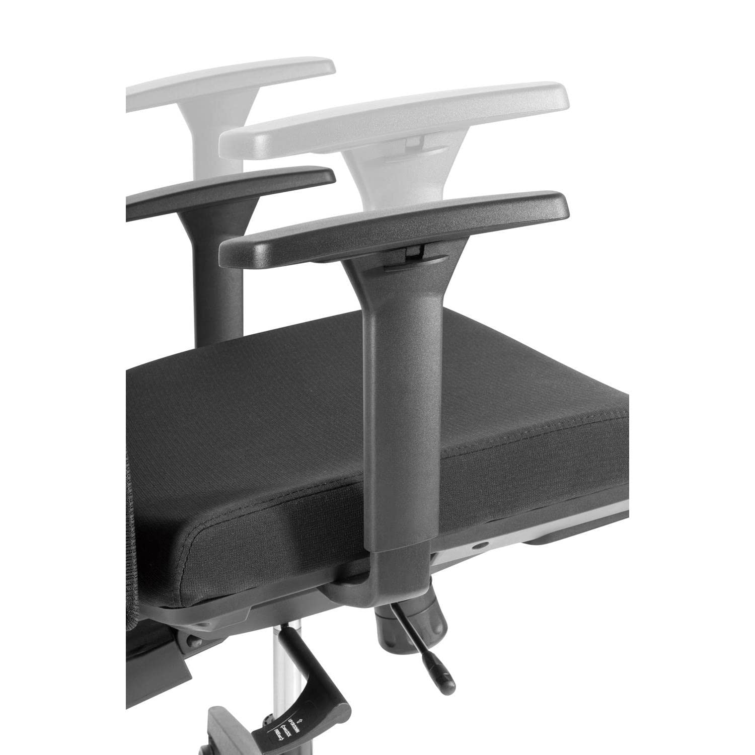 ER-414 Ergonomiczne Krzesło Biurowe na Kółkach, Fotel Obrotowy z Podparciem lędźwiowym, Wysokość oraz Pochylanie Regulowane, Może Służyć jako Fotel dla Graczy, Waga Max 150 kg