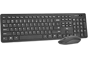 Rii Standard Office Wireless Keyboard and Mouse Combo