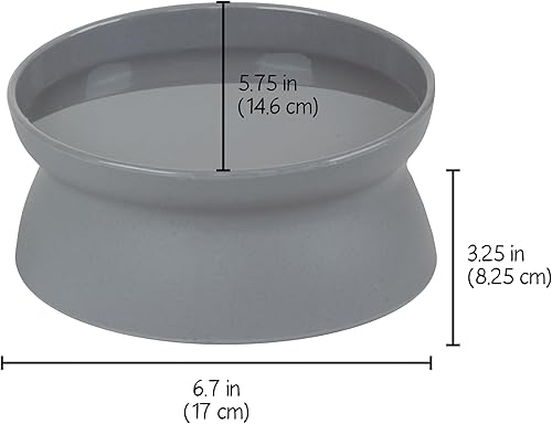 Vista 25 de Kitty City Cuencos elevados para gatos, tazón pequeño 2 unidades (pastel)