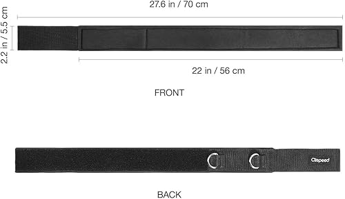 Miniatura 4 de CLISPEED 2pcs Fitness Thigh Straps Padded D-Ring Ankle Strap Leg Cuffs for Gym Cable Machines Thigh Straps Fits Men&Women