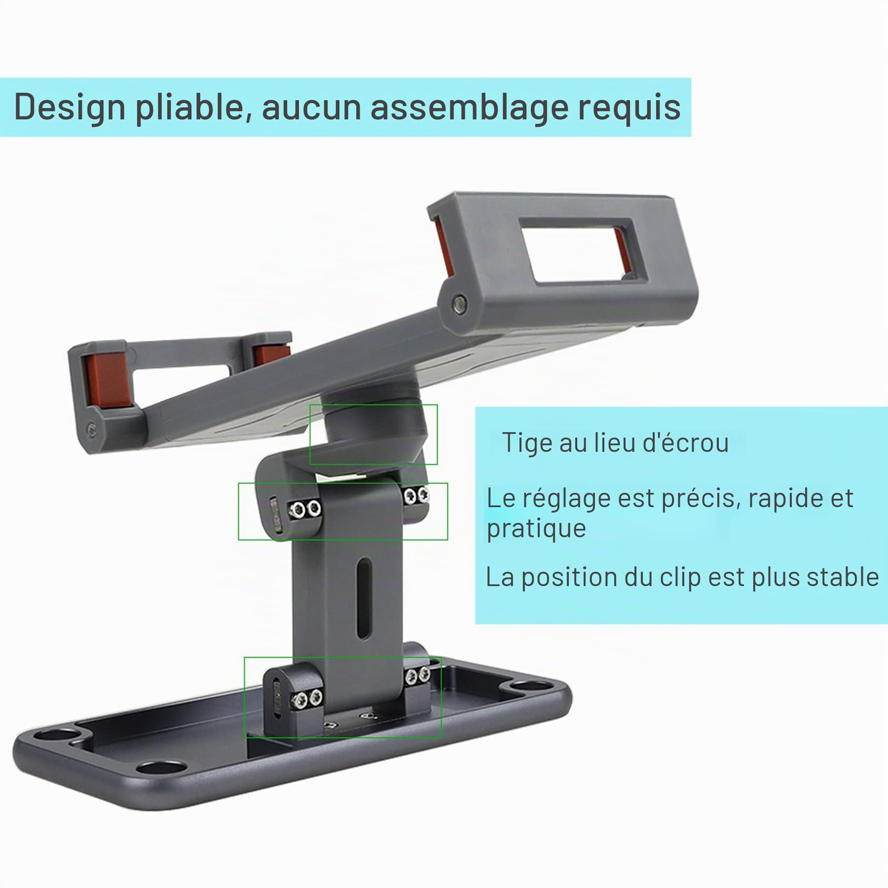 Support de téléphone et Tablette pour DJI Mavic 2 Pro, Mavic 2 Zoom, DJI Mini SE, Mavic Mini, Mavic Pro, Mavic Air, Spark, télécommande de Drone