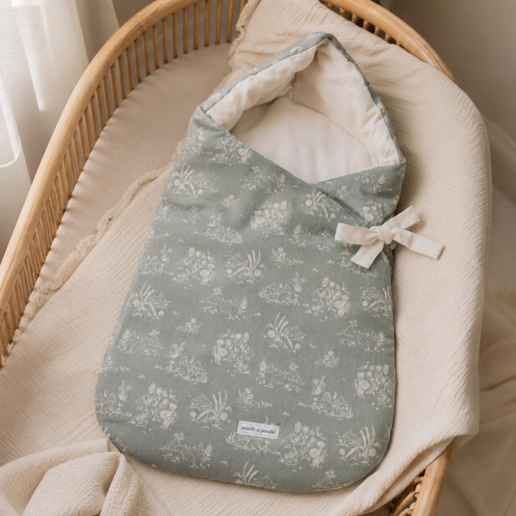 Saco Capucha Toile de Jouy Forest