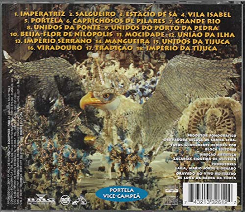 Cd Sambas De Enredo Carnaval 96 Grupo Especial - Rio de Janeiro - Imperatriz Campeã