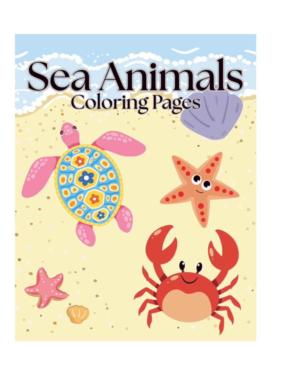 Sea Animals Coloring Book